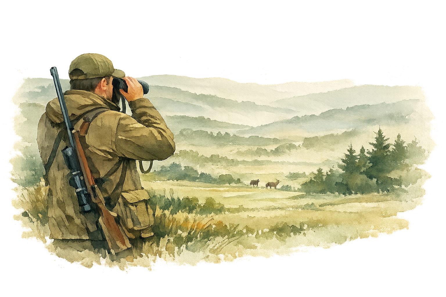 Professional deer stalker in Sussex